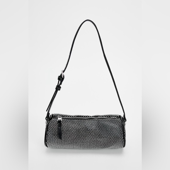 ZARA SHIMMERY DUFFEL BAG - Picture 4 of 7